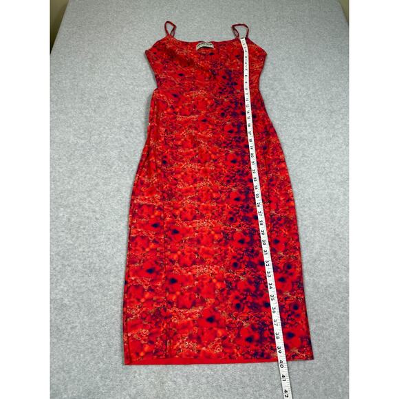 Chiara Boni La Petite Robe Womens Size 44 Multicolor Bright V-Neck Dress - Picture 5 of 9